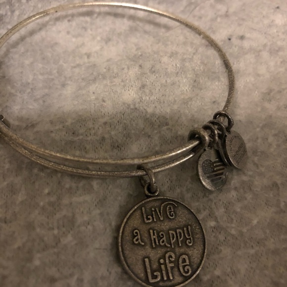 Alex and Ani Jewelry - Live a happy life Alex & Ani Bracelet